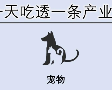 一文吃透宠物产业链(全)