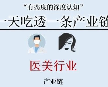 一天吃透一条产业链:医美产业(发展正当)