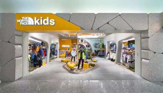 The North Face开童装首店，盯上运动童装的品牌不止它一个