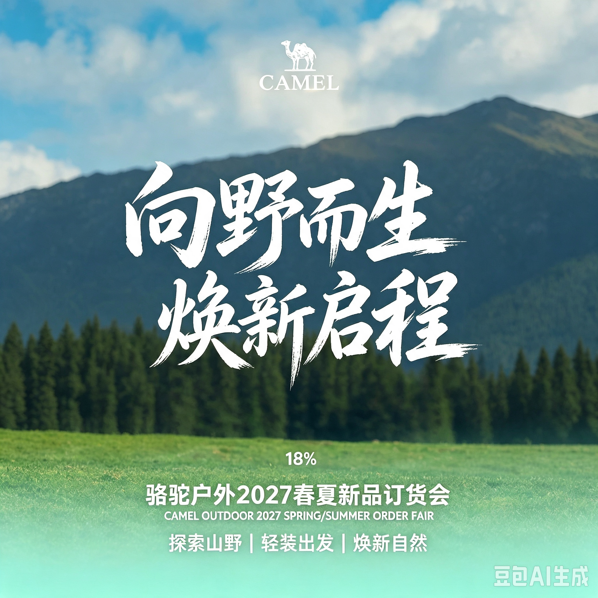 骆驼户外2027春夏新品订货会圆满收官！